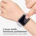 Accezz Screenprotector met applicator Apple Watch Series 10 - 46 mm Transparant