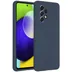 Accezz Liquid Silicone voor Samsung Galaxy A53 Donkerblauw