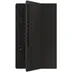 Samsung Tab S10 S9 Ultra Book Cover Slim Zwart