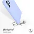 Accezz Liquid Silicone voor Samsung Galaxy A53 Paars