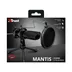 Trust GXT 232 Mantis Microfoon - Gaming & Streamen Zwart