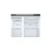 LG GSLC40PYPE Zilver