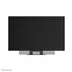 Neomounts TV mount for Sonos Beam Zwart