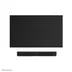 Neomounts Wall mount for Sonos Beam Zwart