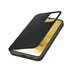 Samsung Galaxy S22 Plus Clear View Book Case Zwart