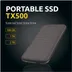 Intenso External SSD TX500 500GB Bruin