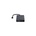 Rapoo USB-C Multiport Adapter, 8-in-1, grijs