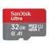 SanDisk MicroSD Class 10 Ultra 32GB Grijs