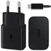 Samsung 15W Oplader Adaptive Fast charging USB A Zwart