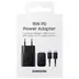 Samsung 15W Oplader Adaptive Fast charging USB A Zwart