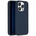 Accezz Liquid Silicone Backcover iPhone 15 Pro Donkerblauw
