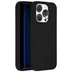 Accezz Liquid Silicone Backcover iPhone 15 Pro Zwart