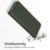 Accezz Premium Leather Slim Book Case voor Apple iPhone 13 Pro Groen