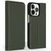 Accezz Premium Leather Slim Book Case voor Apple iPhone 13 Pro Groen
