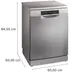 Bosch SMS6YCI14E Rvs