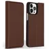 Accezz Premium Leather Slim Book Case voor Apple iPhone 13 Pro Max Bruin