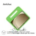 Accezz Kidsproof Backcover met handvat Samsung Galaxy Tab A9 Plus Groen