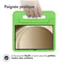 Accezz Kidsproof Backcover met handvat Samsung Galaxy Tab A9 Plus Groen
