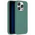 Accezz Liquid Silicone Backcover iPhone 15 Pro Donkergroen