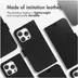 Accezz Wallet Softcase Bookcase iPhone 15 Pro Zwart