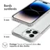 Accezz Xtreme Impact Backcover iPhone 15 Pro Max Transparant