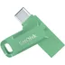 SanDisk ULTRA DUAL DRIVE GO TYPE-C 64GB Groen