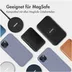 Accezz Liquid Silicone Backcover met MagSafe iPhone 15 Pro Max Grijs