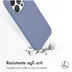 Accezz Liquid Silicone Backcover met MagSafe iPhone 15 Pro Grijs
