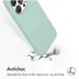Accezz Liquid Silicone Backcover met MagSafe iPhone 15 Pro Lichtblauw