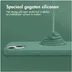 Accezz Liquid Silicone Backcover met MagSafe iPhone 15 Donkergroen