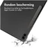 Accezz Trifold Bookcase Samsung Tab S9 FE Plus Zwart