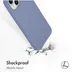 Accezz Liquid Silicone Backcover met MagSafe iPhone 15 Plus Grijs