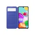 Samsung Galaxy A41 S View Wallet Cover Zwart