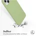 Accezz Liquid Silicone Backcover met MagSafe iPhone 15 Plus Groen
