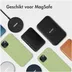 Accezz Liquid Silicone Backcover met MagSafe iPhone 15 Plus Groen