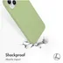 Accezz Liquid Silicone Backcover met MagSafe iPhone 15 Plus Groen