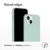 Accezz Liquid Silicone Backcover met MagSafe iPhone 15 Plus Lichtblauw