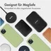 Accezz Liquid Silicone Backcover met MagSafe iPhone 15 Pro Max Groen