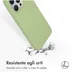 Accezz Liquid Silicone Backcover met MagSafe iPhone 15 Pro Max Groen