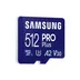 Samsung Pro Plus microSDXC 512GB + USB-adapter