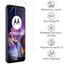 Accezz Gehard Glas Screenprotector voor de Motorola Moto G54 Transparant