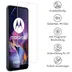 Accezz Gehard Glas Screenprotector voor de Motorola Moto G54 Transparant