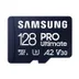 Samsung Pro Ultimate microSD card 128GB + USB-adapter