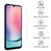 Accezz Gehard Glas Screenprotector voor de Samsung Galaxy A25 Transparant
