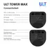 Sony ULT TOWER MAX Zwart