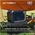 Sony ULT TOWER 5 Zwart
