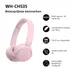 Sony WH-CH535P Roze