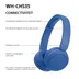 Sony WH-CH535L Blauw