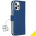 Accezz Wallet Case voor Apple iPhone 12 Pro Max Blauw