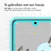 Accezz Gehard Glas Screenprotector Google Pixel 8 Transparant